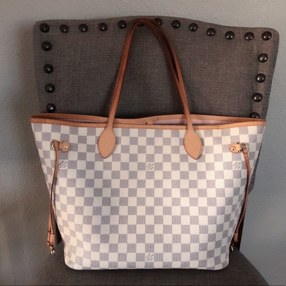 Louis Vuitton Handbags - 💋SOLD Louis Vuitton Neverfull MM Azure